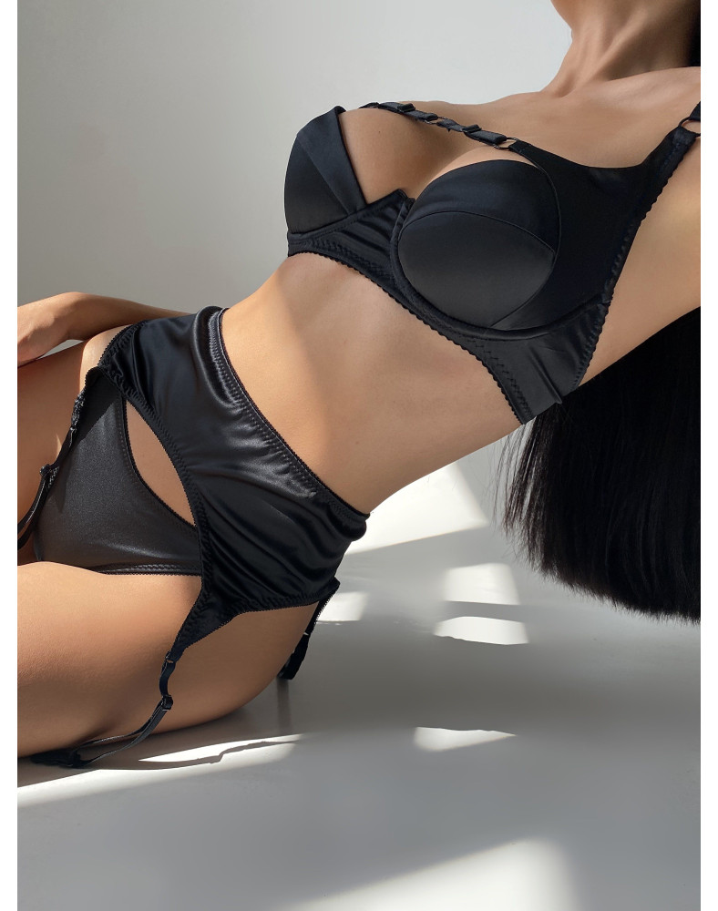 Сатиновий комплект Lola Black
