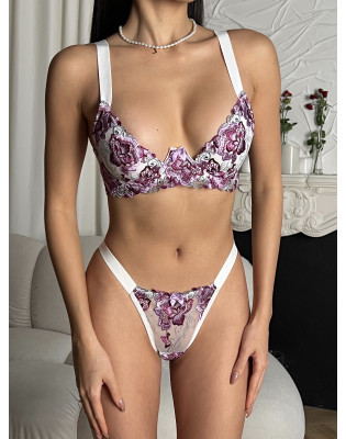 Комплект Ava Purple-White